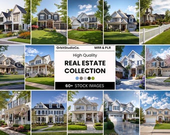 Fotos de stock de bienes raíces de lujo: Listados de casas modernas mrr plr