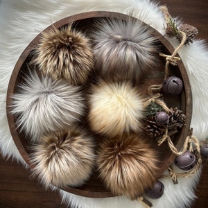 Faux Fur Pom Pom Variety - Etsy display picture 3