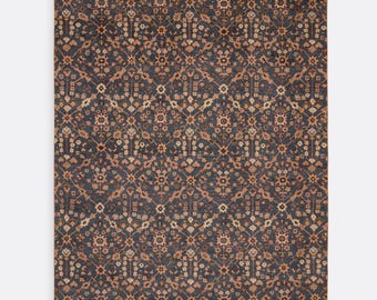 Runa Hand Knotted Woolen Area Rug 3x5 4x6 5x8 6x9 8x10 9x12