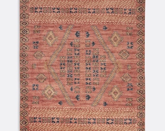 Adair Hand Knotted Wool Area Rug 3x5 4x6 5x8 6x9 8x10 9x12