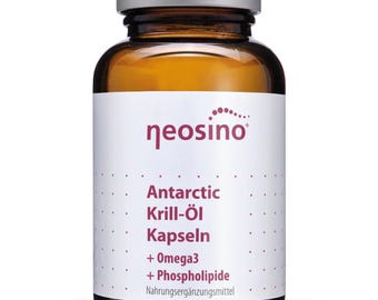 Cápsulas de Óleo de Krill | Ômega-3 Premium do Krill Antártico | Óleo Fosfolipídico Natural | 60 Cápsulas