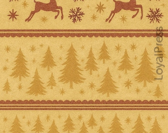 Vintage digitale kerstpapierbundel – 9 naadloze patronen | Plakboekpapier