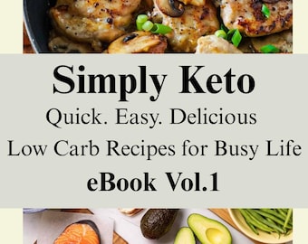 Enkla ketorecept e-bok vol. 1