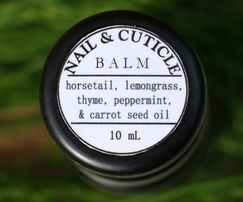 Beeswax Cuticle Balm Cuticle Oil Horsetail Infused Cuticle Etsy