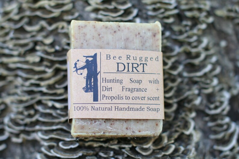Dirt Hunting Soap Propolis Antibacterial Soap Scent Killer Etsy