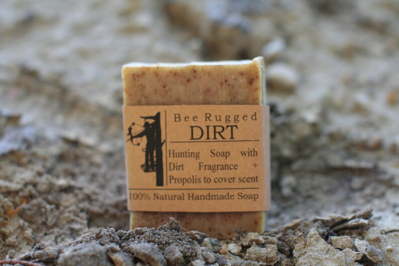 Dirt Hunting Soap Propolis Antibacterial Soap Scent Killer Etsy