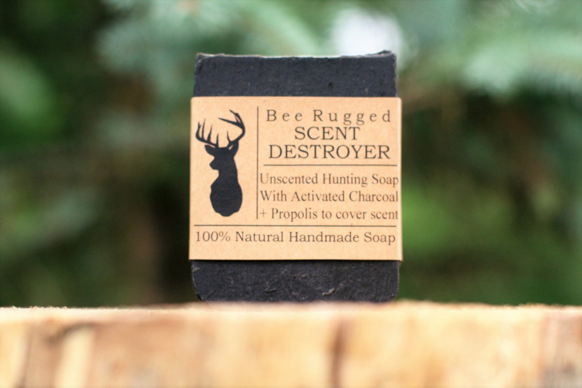 Activated Charcoal Hunter Soap as Hunting Gifts For Men