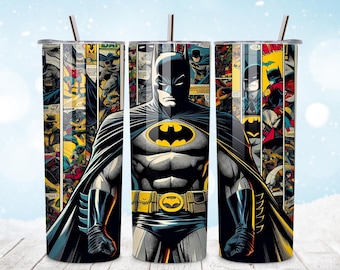 Action Hero 20oz Tumbler, Tumbler Wrap, Skinny Tumbler, Tumbler Sublimation, Superhero Tumbler Wrap, Digital Download, Sublimation Design