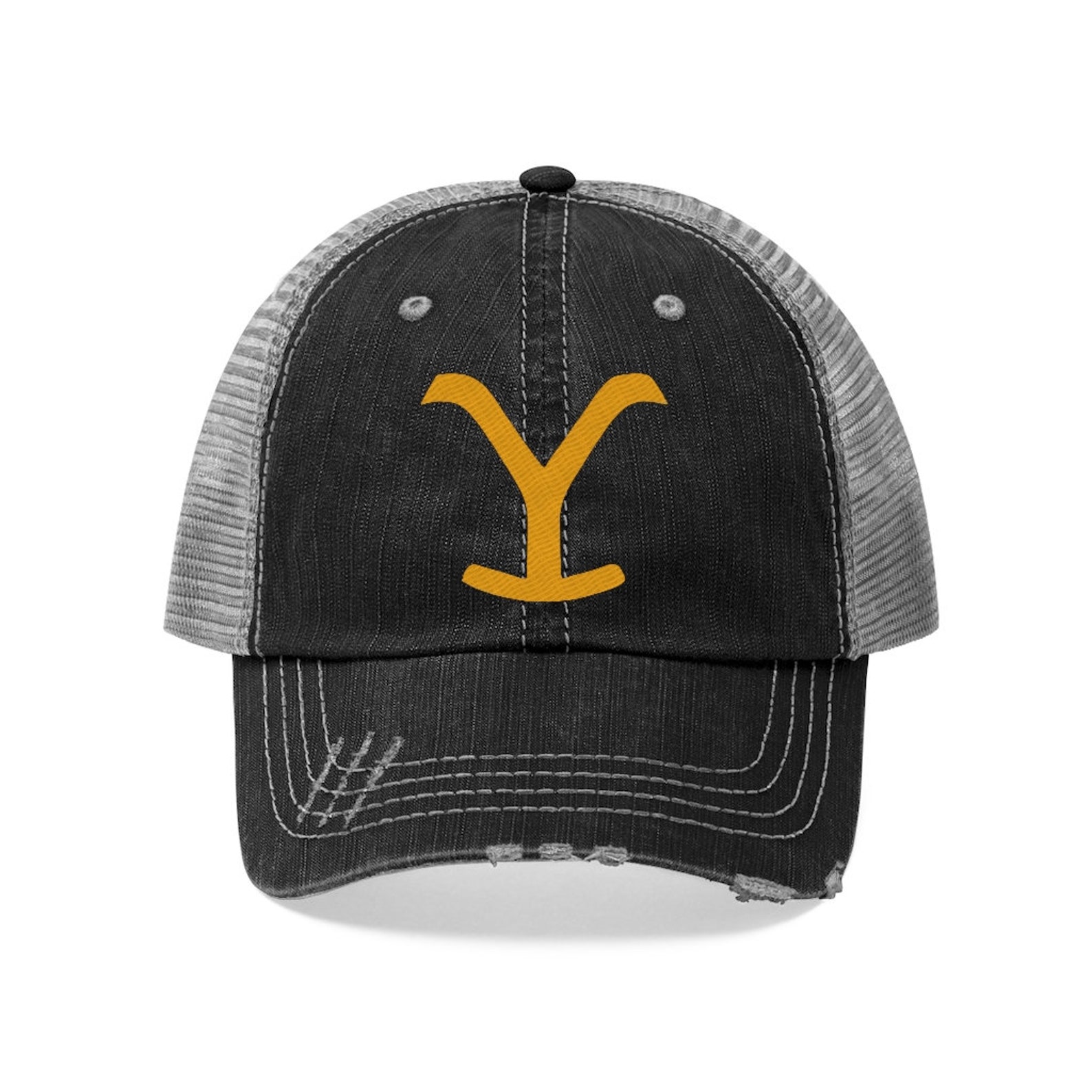 Yellowstone brand / Unisex Trucker Hat con diseño bordado / Etsy