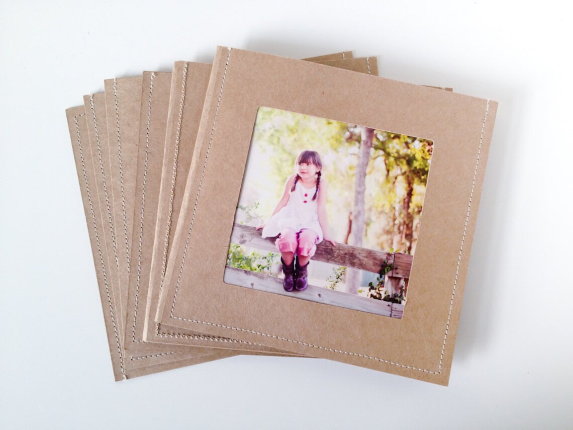 DVD Cases / Sleeves 10 Brown Sleeves with 2 dvd slots and a Etsy