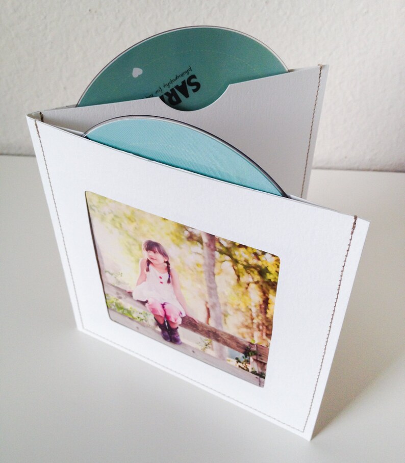 DVD Cases / Sleeves 10 Brown Sleeves with 2 dvd slots and a Etsy