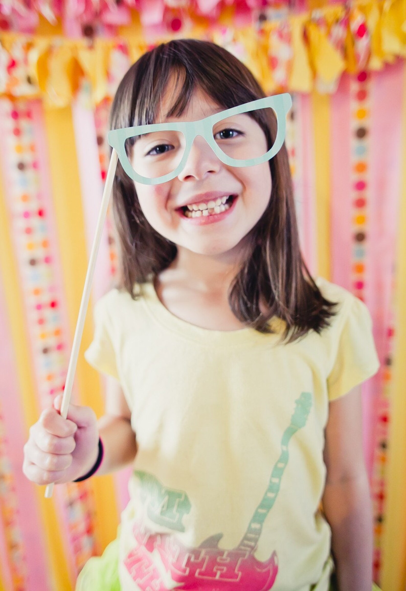 Glasses on a Stick Set of 5 Photo Booth Props Etsy