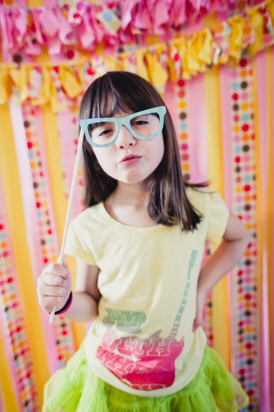 Glasses on a Stick Set of 5 Photo Booth Props Etsy