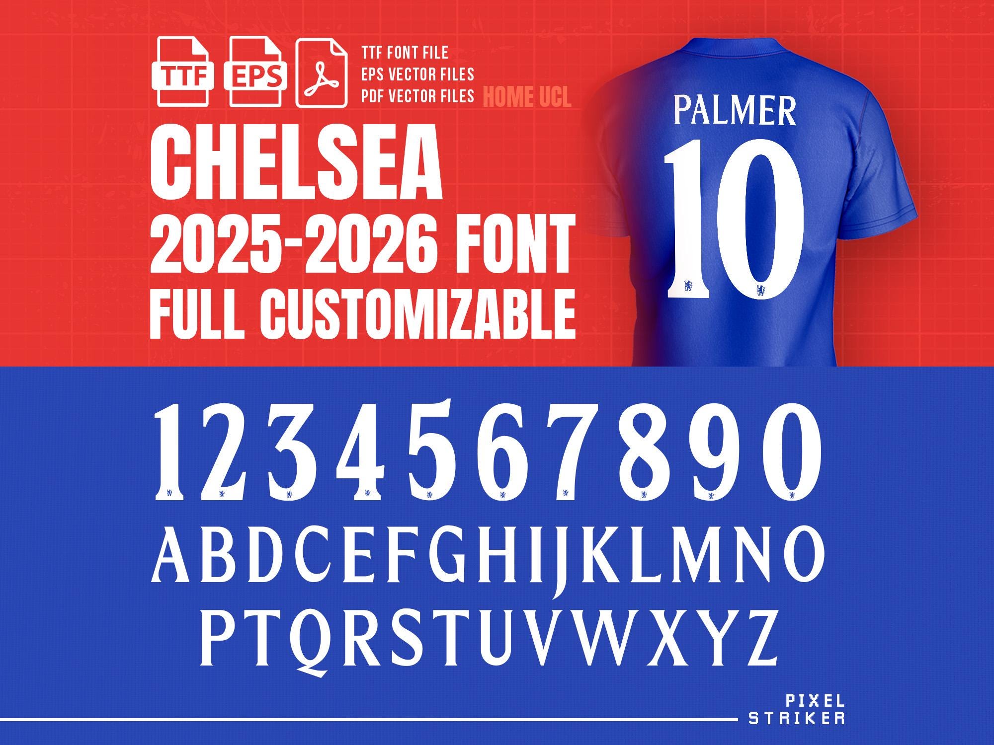 Chelsea jersey - Etsy 日本