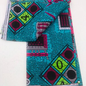 African Fabric /Fabric/African Prints/African Fabric/Ankara/Crafts/African Clothing/Best Quality Sold by Yard image 3