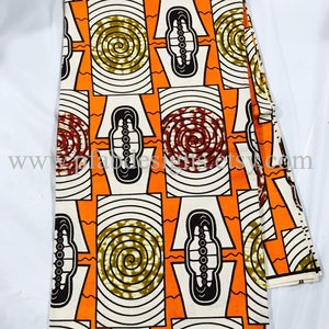 Tissu africain/Artisanat/Couture/Vêtements africains/Robe africaine /Ankara /Tissu africain vendu par yard image 1