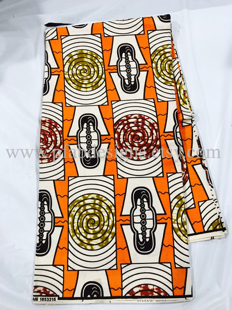 Tissu africain/Artisanat/Couture/Vêtements africains/Robe africaine /Ankara /Tissu africain vendu par yard image 1
