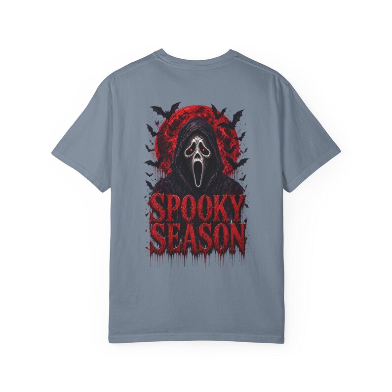 スプーキーシーズン ハロウィンシャツ、怖い幽霊グラフィックTシャツ、ホラーハロウィンギフト 画像 12