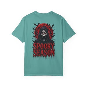 スプーキーシーズン ハロウィンシャツ、怖い幽霊グラフィックTシャツ、ホラーハロウィンギフト 画像 11