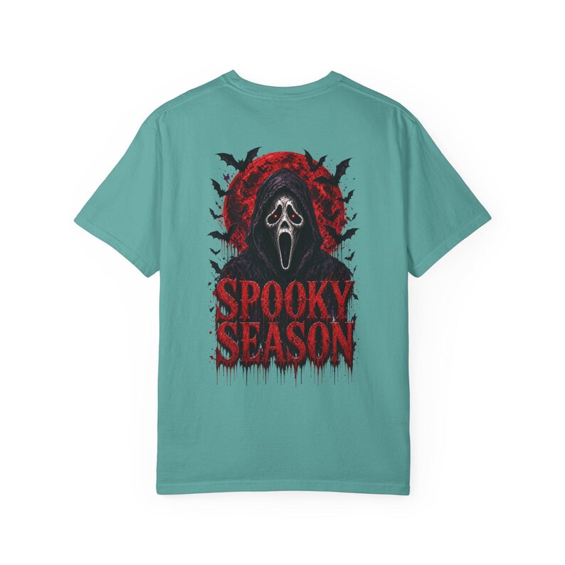 スプーキーシーズン ハロウィンシャツ、怖い幽霊グラフィックTシャツ、ホラーハロウィンギフト 画像 11