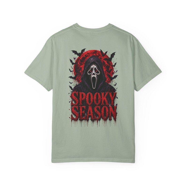 スプーキーシーズン ハロウィンシャツ、怖い幽霊グラフィックTシャツ、ホラーハロウィンギフト 画像 10
