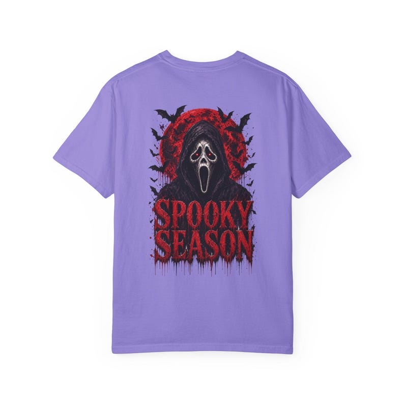 スプーキーシーズン ハロウィンシャツ、怖い幽霊グラフィックTシャツ、ホラーハロウィンギフト 画像 13