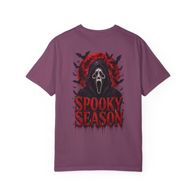 スプーキーシーズン ハロウィンシャツ、怖い幽霊グラフィックTシャツ、ホラーハロウィンギフト 画像 7