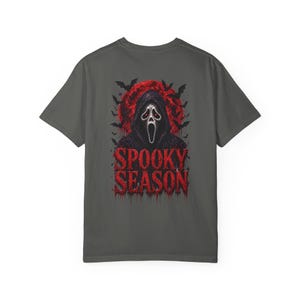 スプーキーシーズン ハロウィンシャツ、怖い幽霊グラフィックTシャツ、ホラーハロウィンギフト 画像 5