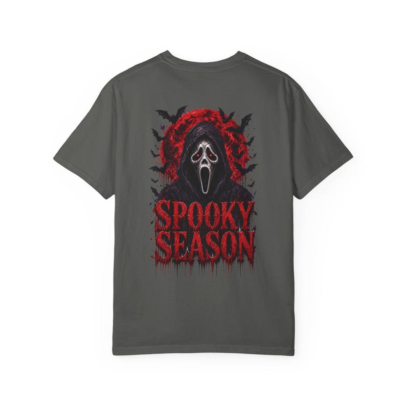 スプーキーシーズン ハロウィンシャツ、怖い幽霊グラフィックTシャツ、ホラーハロウィンギフト 画像 5