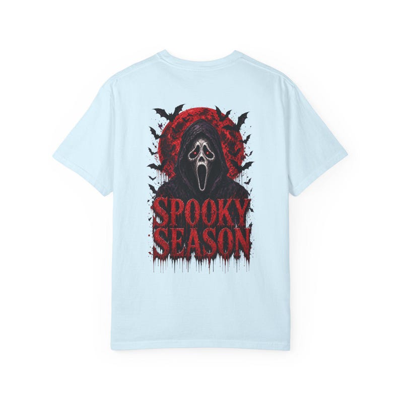 スプーキーシーズン ハロウィンシャツ、怖い幽霊グラフィックTシャツ、ホラーハロウィンギフト 画像 6