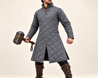 Shadowkeep Quilted  Gambeson , Ren faire Armour