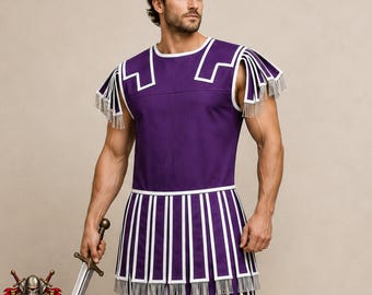Purple Subarmalis ,Reenactment Costume , Ren faire Outfit