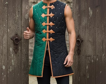 Ärmelloser Ren Faire Gambeson