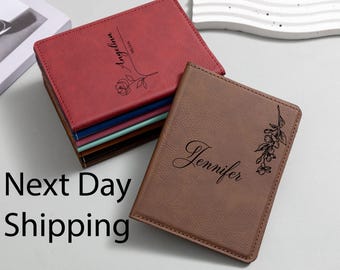 Personalized Passport Cover and Luggage Tag Custom Passport Holder Travel Accessories Gift Travel Ideas Holiday Gift Wedding Ideas