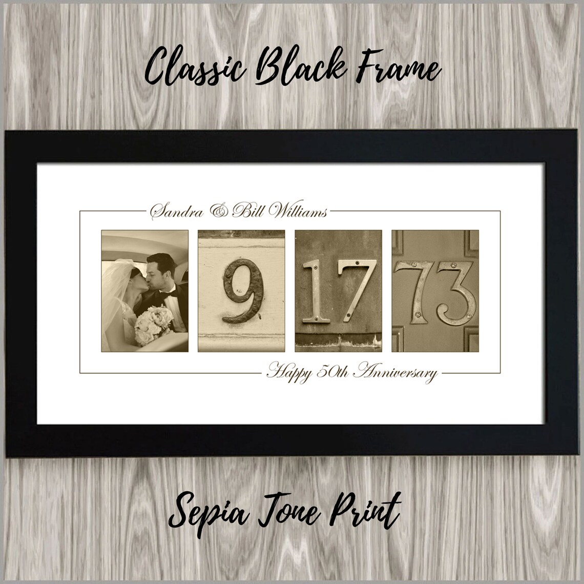 50th Anniversary Gift Gold Anniversary 50 Years Wedding - Etsy