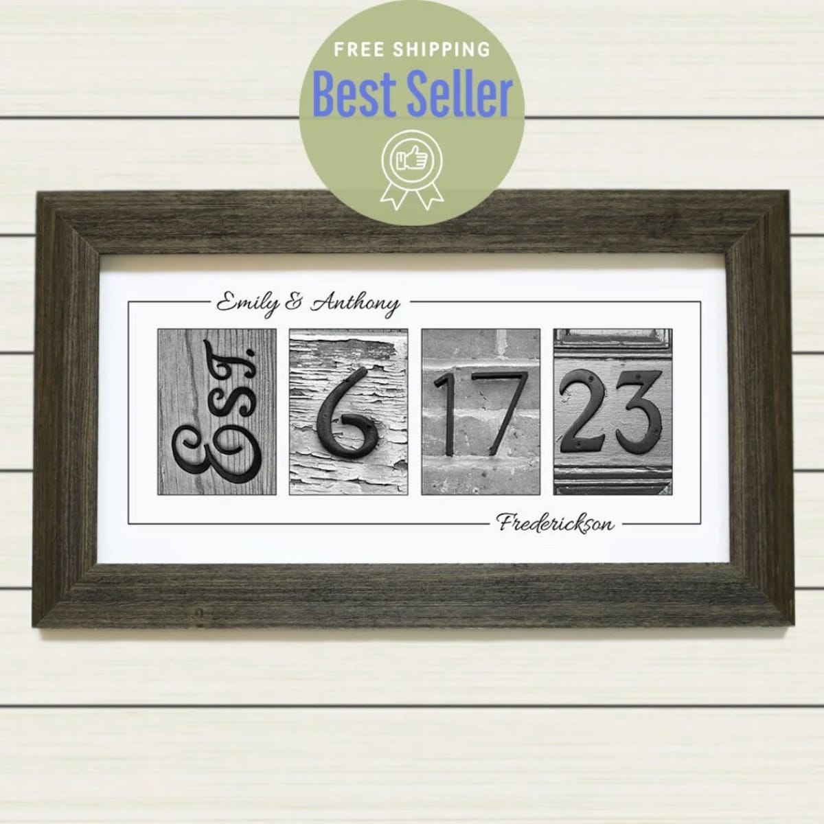 WEDDING DATE GIFT - Wedding Gift Idea, Gift for the Couple, Wedding Gift Sign, Anniversary Gift, Personalized Gift Idea, Gift for Wife - Etsy