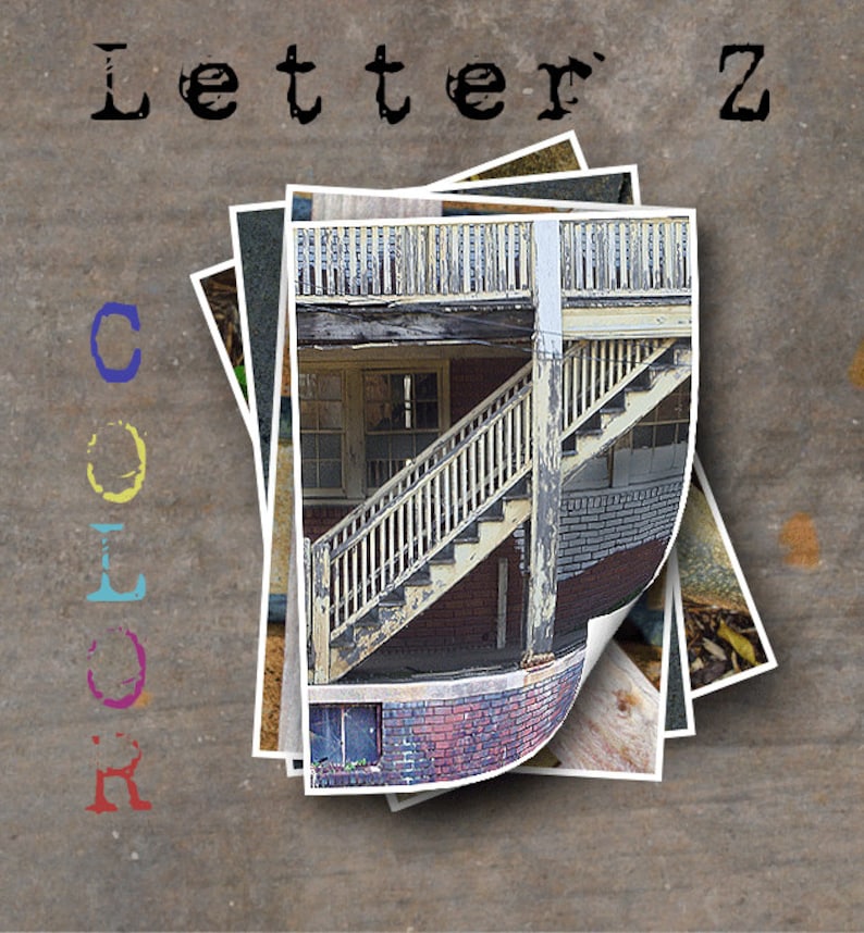 LETTER Z Alphabet Photography LETTERS Color Alphabet Photos - Etsy