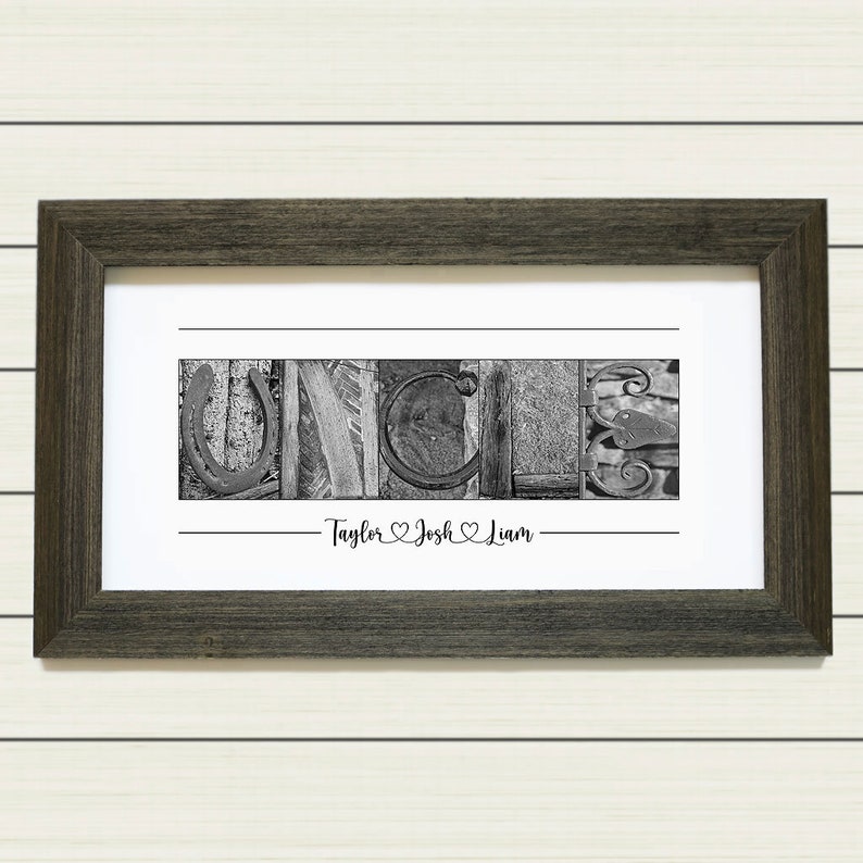 Personalized Christmas Gift for Uncle, Custom UNCLE Sign, Unframed Print for Uncle, Uncle Gift Idea, Uncle Gift from Nephews and Nieces Black & White Print