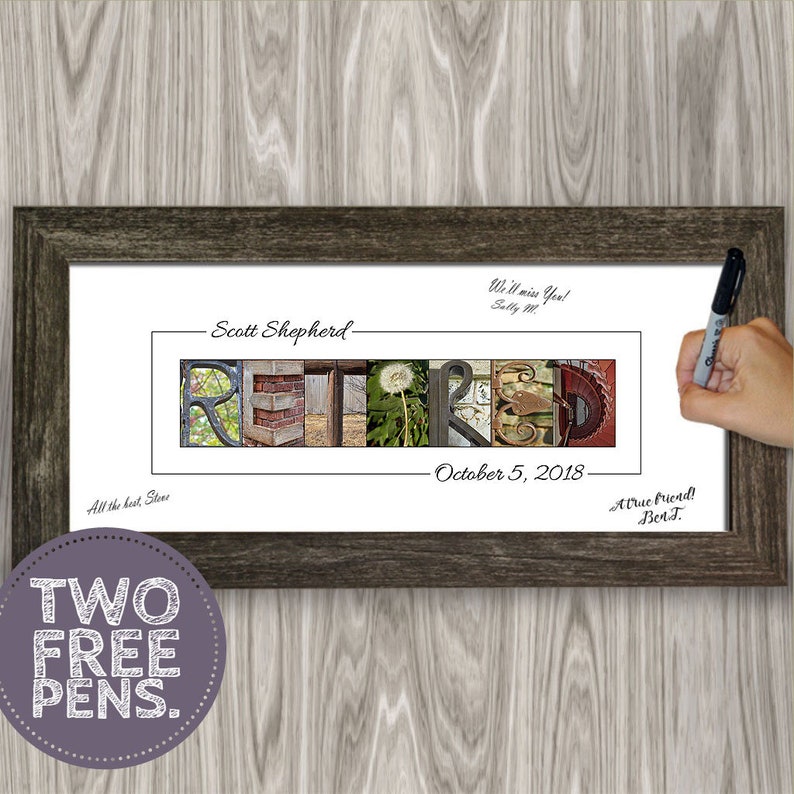 Personalized Retirement Gifts Gift for Coworker Retirement Etsy