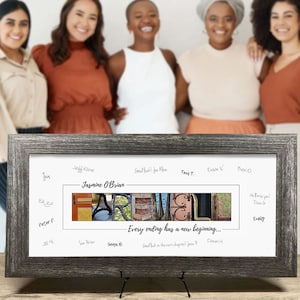 Personalized Farewell Gift: Retirement Guest Book Alternative