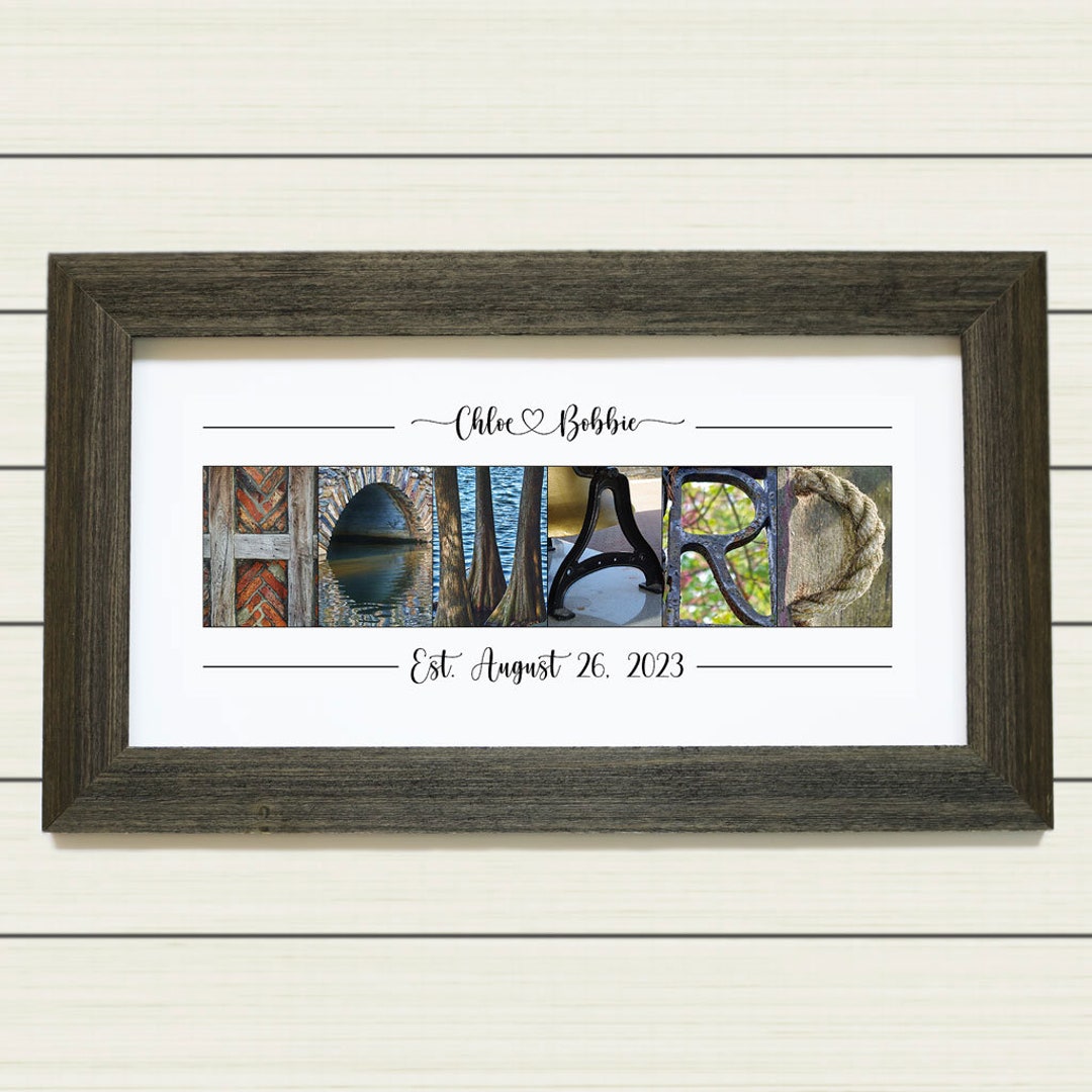 Custom Wedding Gift, Personalized Wedding Sign, Wedding Gift for Couple ...