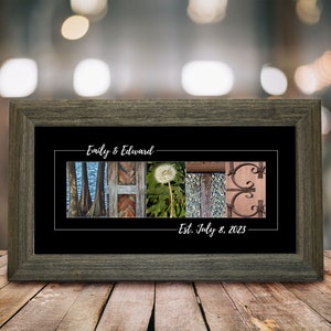 Wedding Gifts for the Couple, Bridal Shower Gifts, Last Name Wedding Gift, Unique Gift for Bride and Groom, Anniversary Gifts for Husband image 1