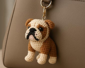 Crochet an Amigurumi English Bulldog – Crochet Pattern PDF (German & English)