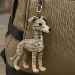 Crochet an Amigurumi Whippet – Crochet Pattern PDF (German & English)
