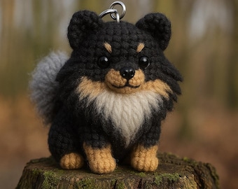 Pomeranian - Dwarf Spitz - Amigurumi Crochet Pattern | Sitting Dog | DIY Crochet Dog