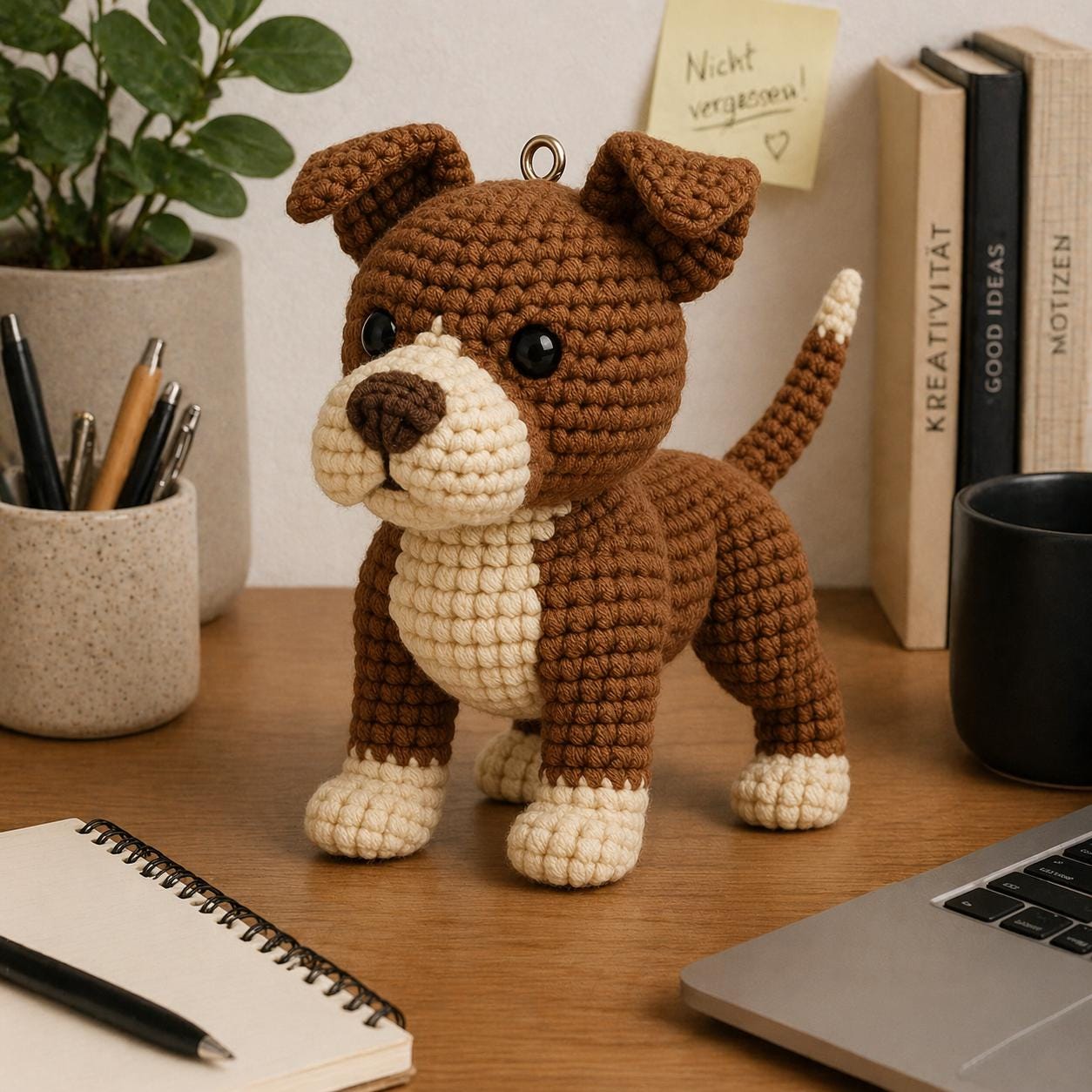 Crochet Amigurumi Pitbull