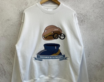 Kith X Invisible Friends Crewneck Sweatshirt - Etsy