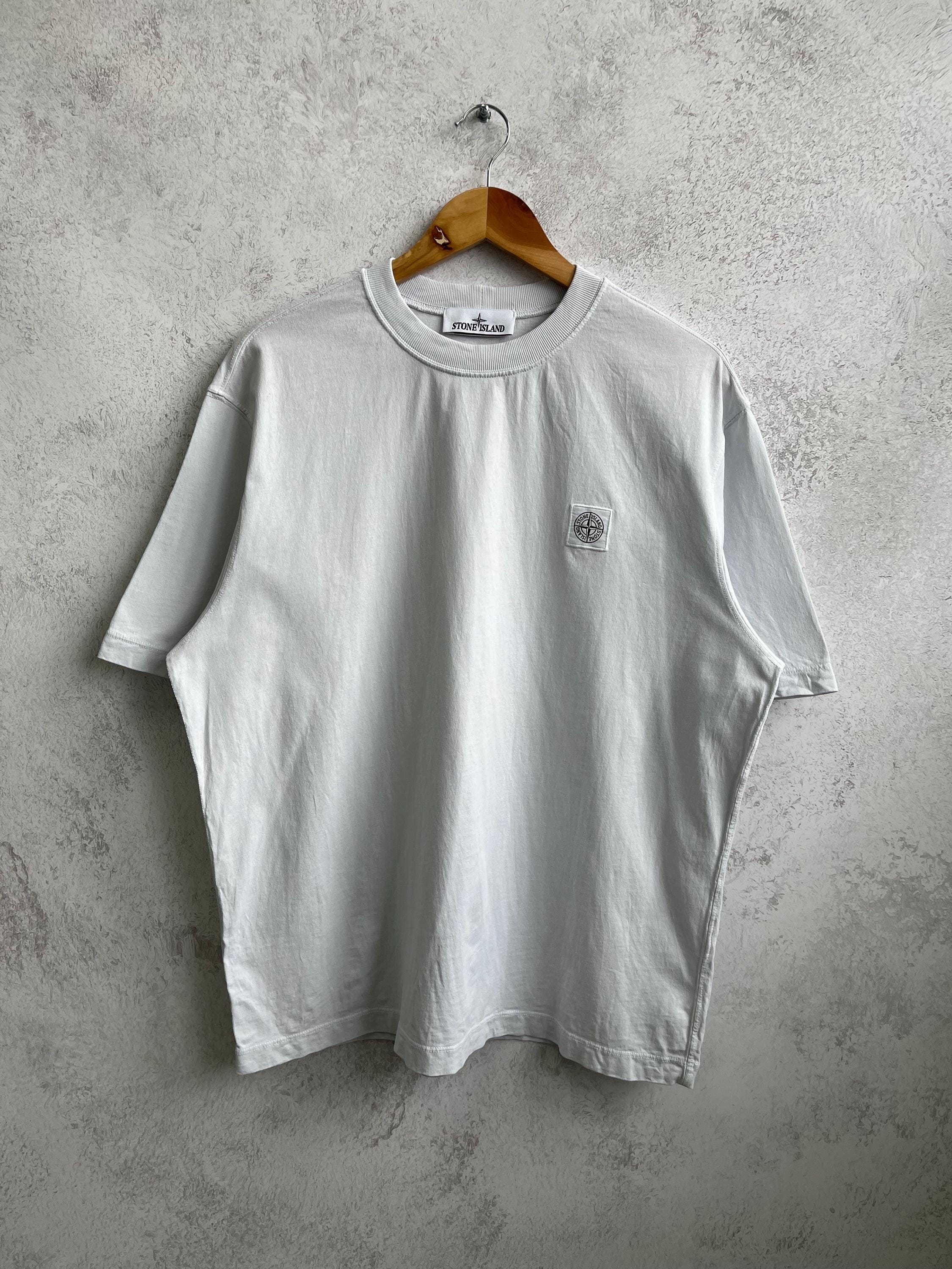 Stone sland - Pull Logo | Patch brodé, Manches longues, Encolure