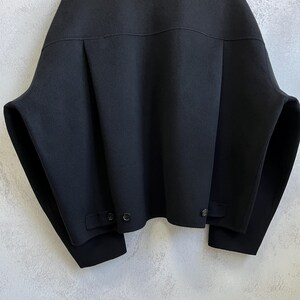 Jaqueta masculina Acne Studios preta de lã com zíper FN-MN-OUTW000787 imagem 15