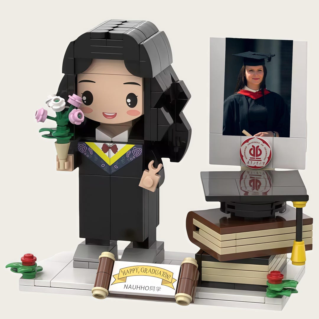 Custom Graduation Lego Figure | Personalized Graduate Gift | Unique ...
